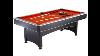 Maverick Pool Table Tennis Combo 7' by Hathaway w Paddles, Cues & Balls.