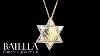 Star of David Necklace In 24K Gold Plated.